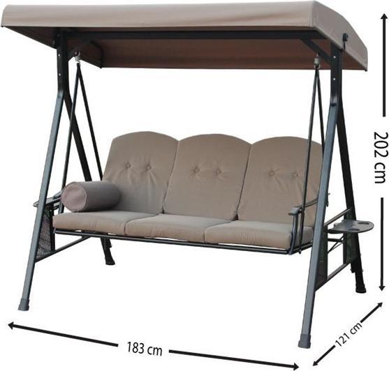 Actual product image Domoletti Patio swing