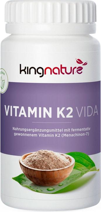 Actual product image Kingnature Vitamin K2 Vida Caps (120 Piece, Capsules, 76 g)