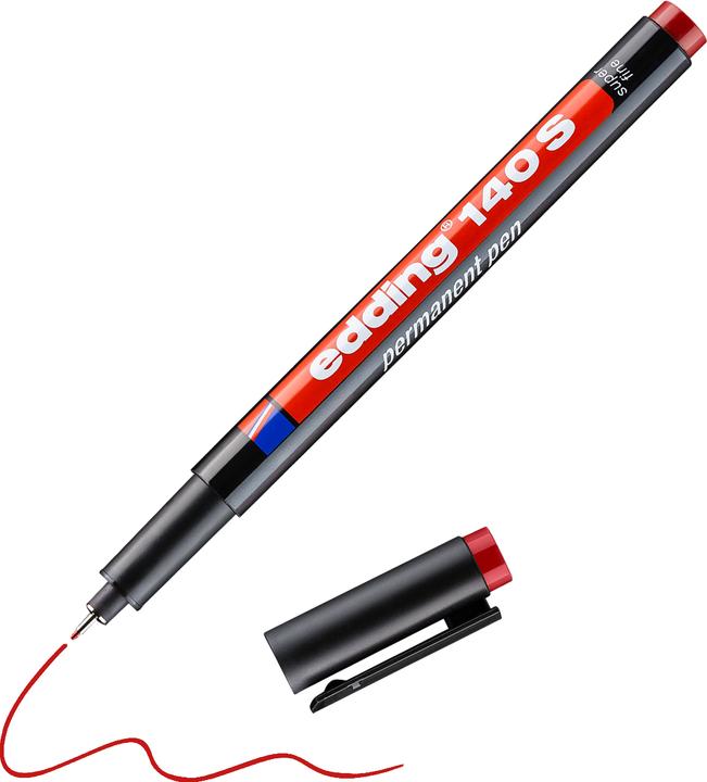 Actual product image Edding Ohp (Red, 0.30 mm, 1 x)