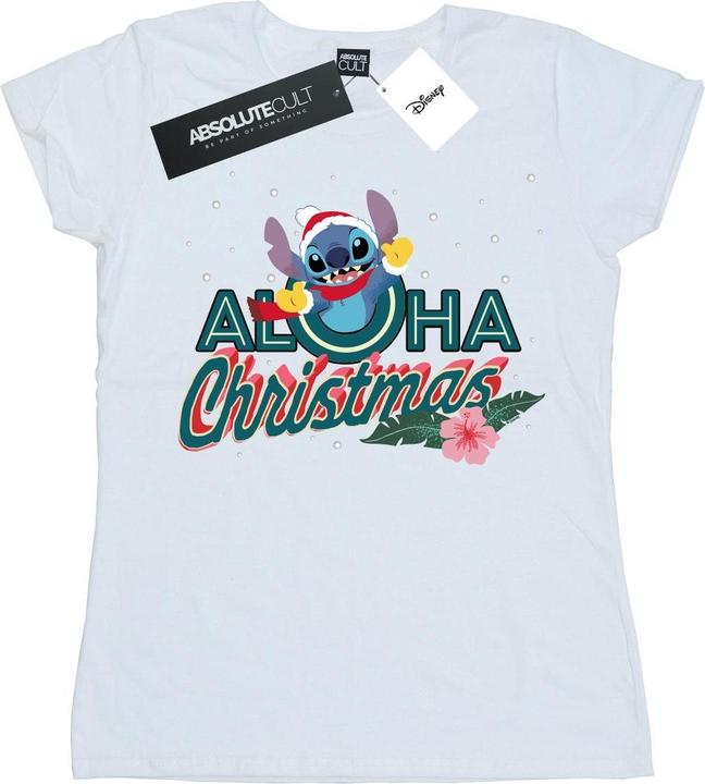 Produktbild Disney Lilo And Stitch Aloha Christmas TShirt (XXL)