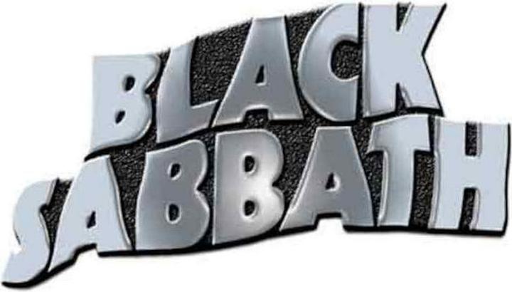Actual product image Black Sabbath Wavy Logo Badge