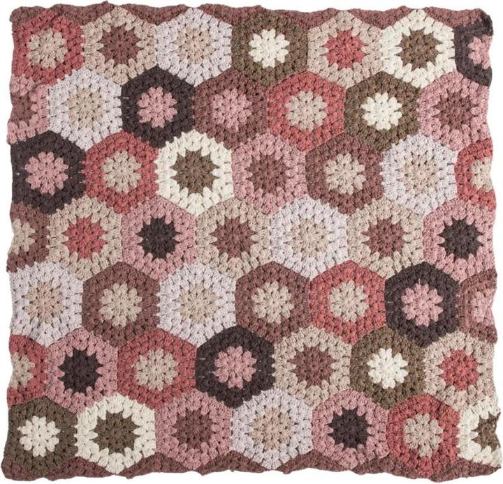 Marron, Beige, Rose