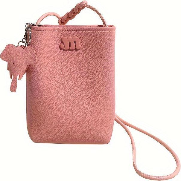 Only-Bags.Store Niedliche Mini-Kreuztasche, Elefanten-Handy-Tasche, Mode Eimer Umhängetasche