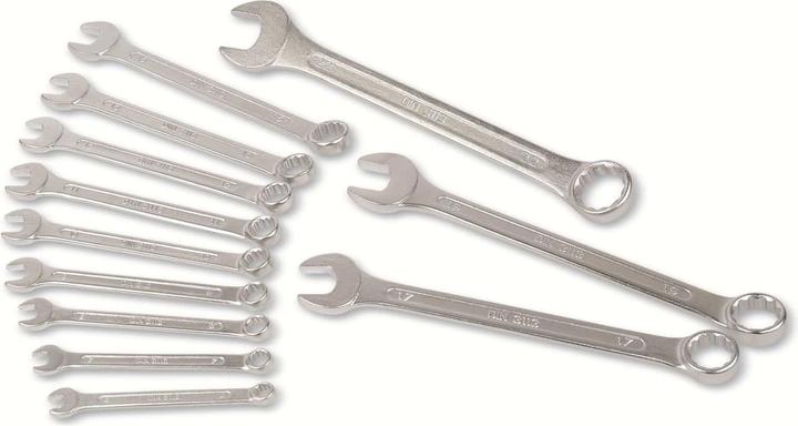Actual product image Mannesmann Combination spanner set (22 mm, 7 mm, 12 mm, 13 mm, 19 mm, 8 mm, 15 mm, 11 mm, 9 mm, 17 mm, 6 mm, 10 mm)