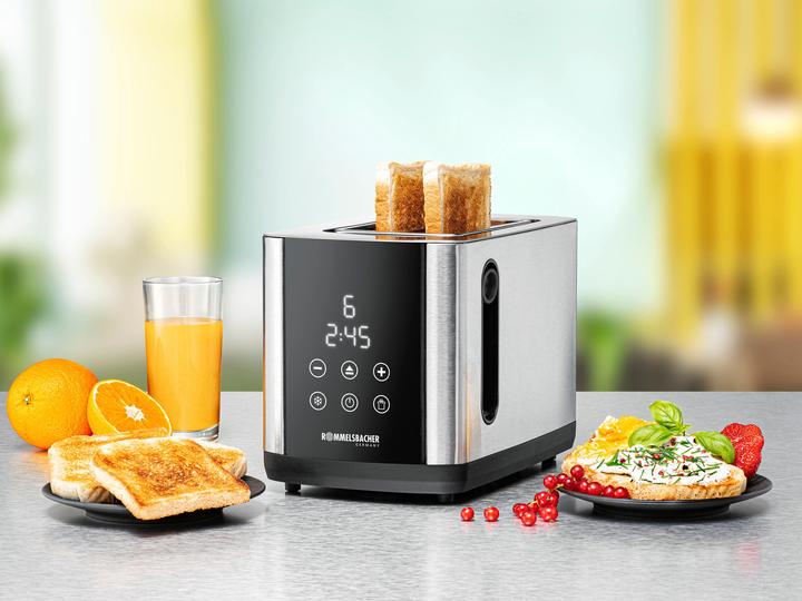 Produktbild Rommelsbacher TO850 Toaster 2-Scheiben (EU-Stecker)