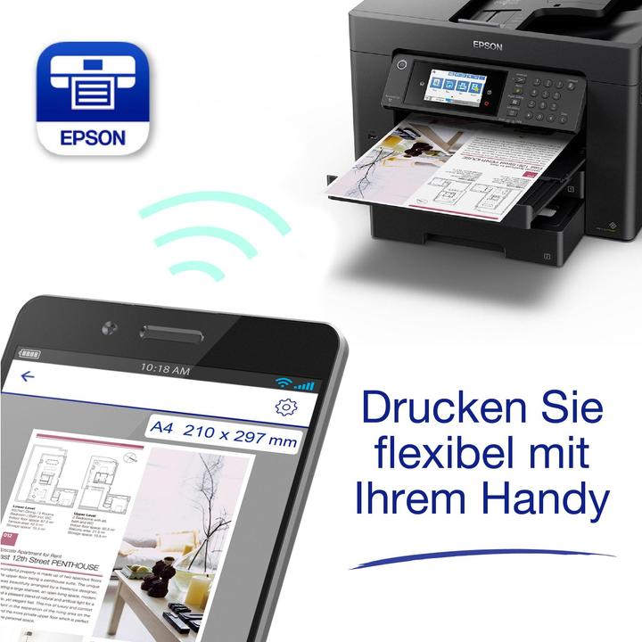 Produktbild Epson WorkForce WF-7840DTWF (Tintenpatrone, Farbe)