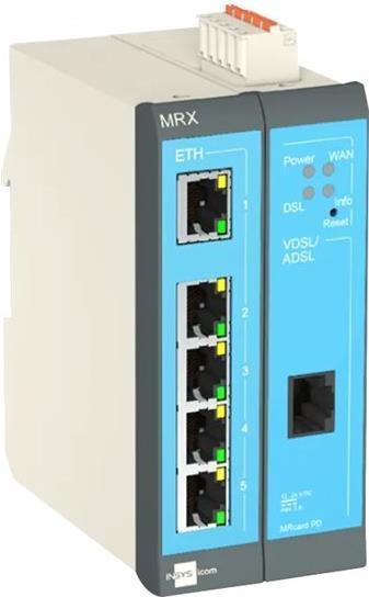 Produktbild Insys icom MRX2 1.0 DSL-B modularer VDSL-/ADSL-Router Annex J/B VPN Option