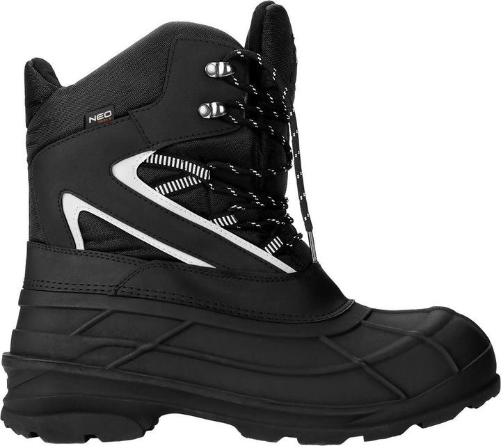 No Name Herren-Schneestiefel mit Reflektoren Grösse 45 (45)