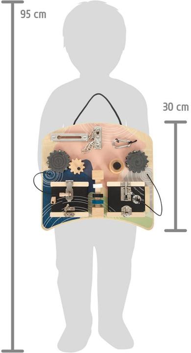 Actual product image small foot Motor Activity Board Locks and Rotation