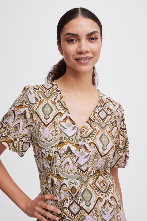 Actual product image B.young BYMMMJOELLA SHORT VNECK DRESS 3 20814532 (34)