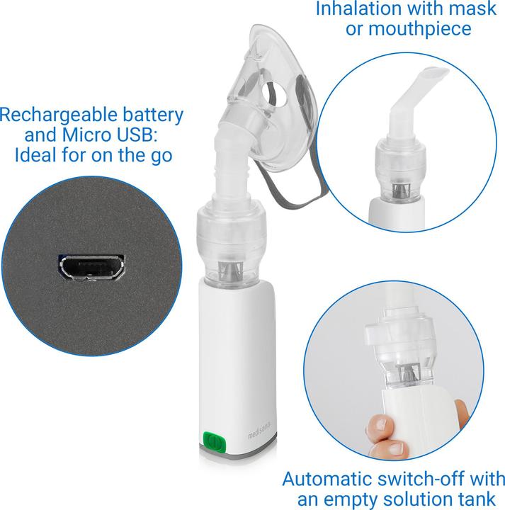 Actual product image Medisana Inhaler IN 530