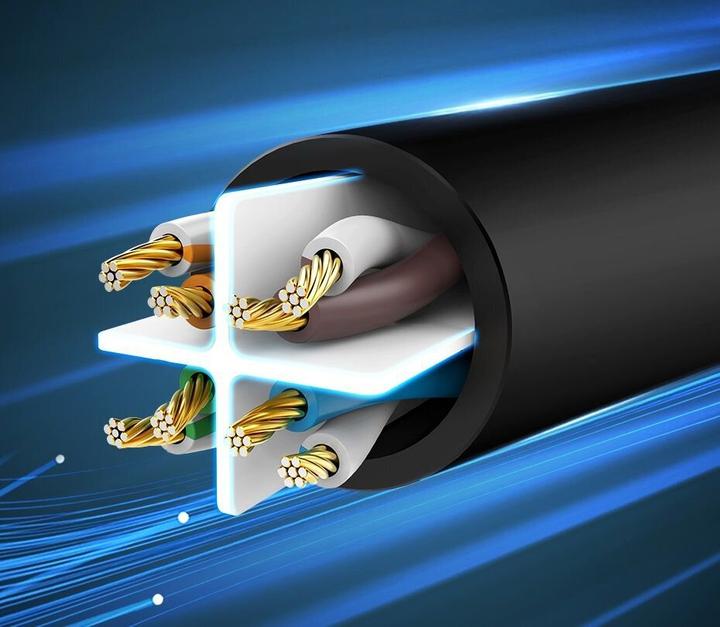 Productafbeelding Ugreen Plat lint RJ45 LAN Ethernet Cat6 UTP 1 Gbit (UTP, CAT6, 15 m)