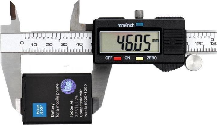 Immagine prodotto BlueStar Battery Blue Star BLUE STAR PREMIUM battery for NOKIA 6020 / 5200 / 5300 / 3220 / 5140 1000 mAh