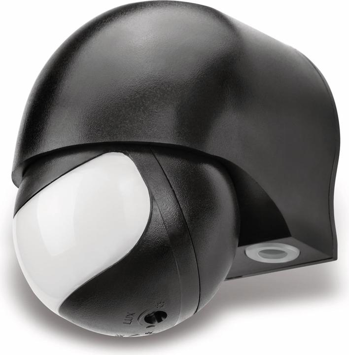 Actual product image Sonero Motion detector X-IMS011, 180°, IP44, swivelling, black