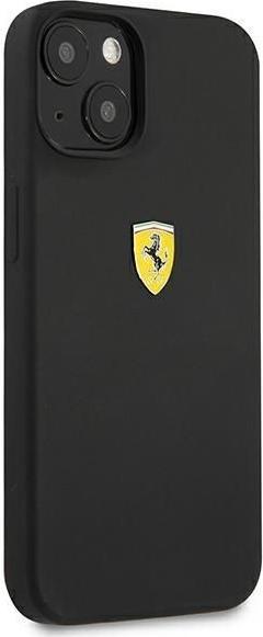 Immagine prodotto Ferrari FESSIHCP13SBK Custodia rigida per iPhone 13 mini da 5,4" in silicone nero (Apple iPhone 13 mini)