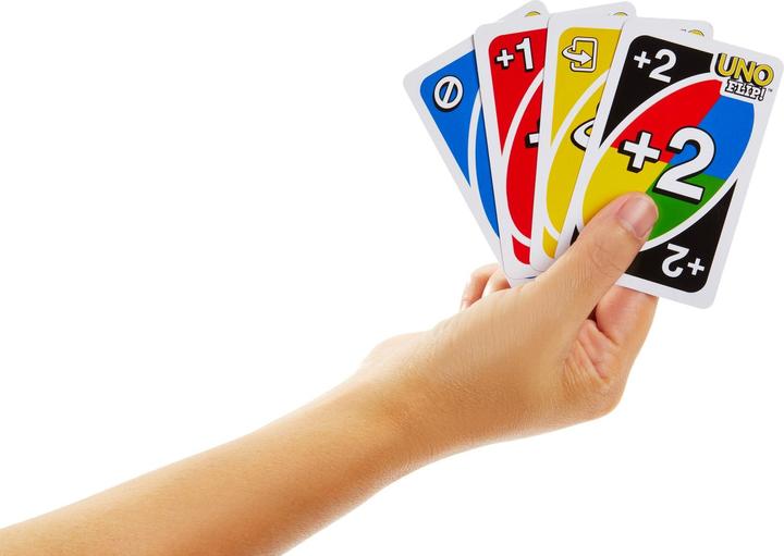 Actual product image Mattel Games Uno Flip (Multilingual)