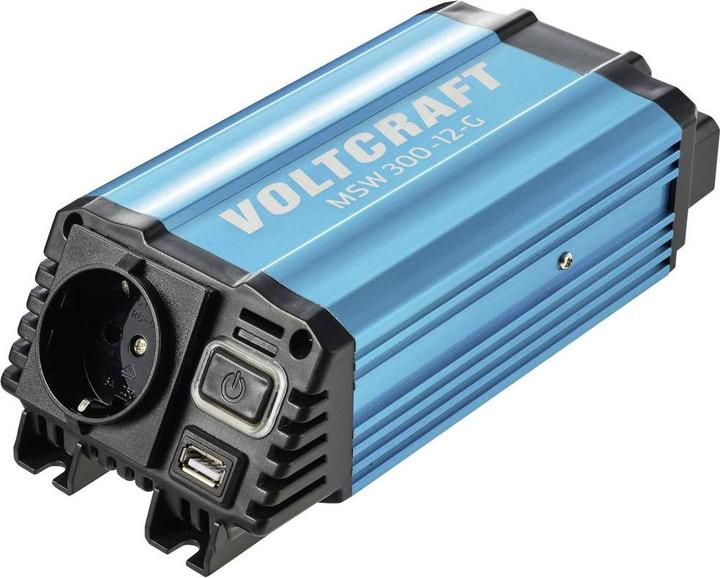 Produktbild Voltcraft Wechselrichter MSW 300-12-G 300W 12 V/DC - 230 V/AC