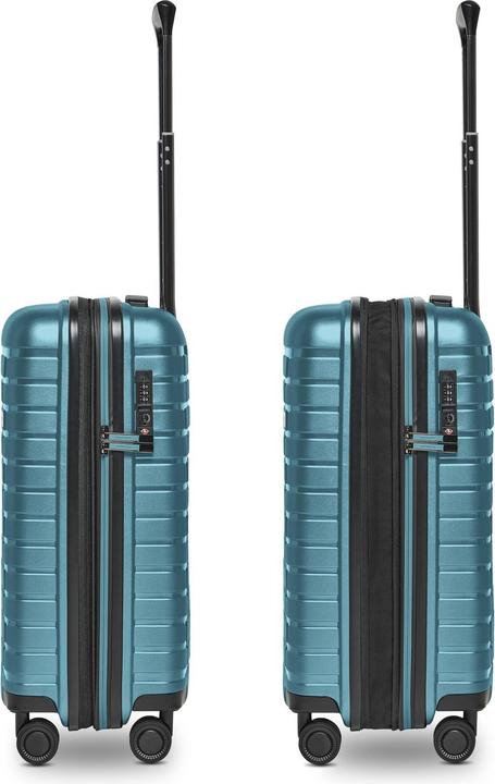 Image du produit Pactastic Collection 04 THE CABIN + 4 roues trolley cabine S 55 cm avec soufflet extensible (40 l, Bagage à main (jusqu'à 50l))