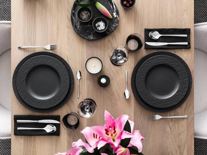 Produktbild Villeroy & Boch Frühstücksteller Manufacture Rock (1 x, 22 cm)