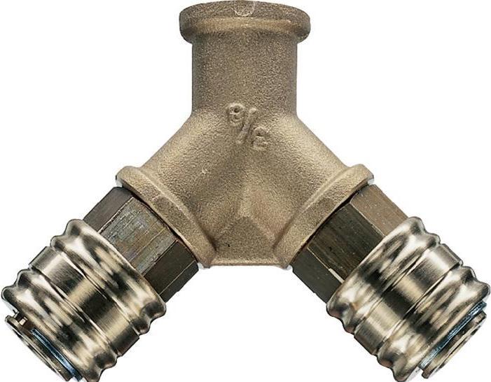 Immagine prodotto EWO Tee 3/8" con connettori rapidi 1373