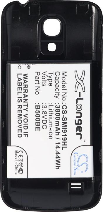 Actual product image AccuCell Battery Samsung Galaxy S4 Mini, B500BU, B500BE