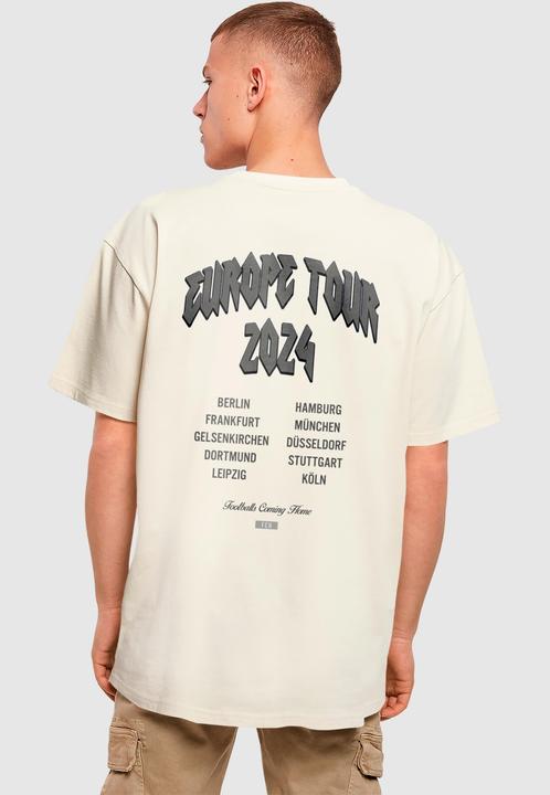 Actual product image Urban Classics Football's coming Home Europe Tour Oversize Tee - 141509 (XL)