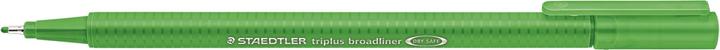 Actual product image Staedtler 338 Broadliner triplus yellow green (Light green, 1 x)