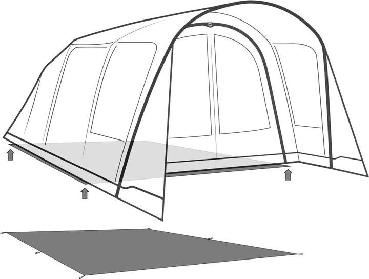 Produktbild Outwell Footprint Moonhill 6 Air