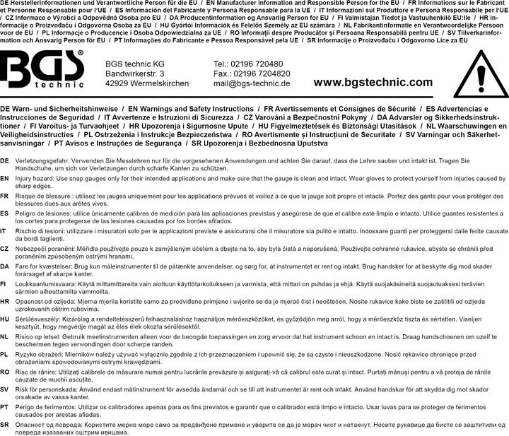 Produktbild BGS Digital-Messuhr