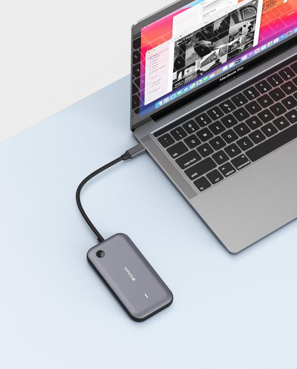 Produktbild Verbatim USB-C-Wireless-Display-Adapter 1080P mit Hub WDA-01 (USB-C, 1 Ports)