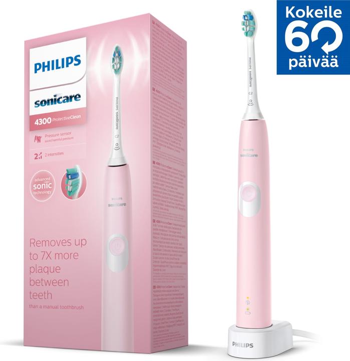 Productafbeelding Philips Sonicare 4300 serie Elektrische sonische tandenborstel met geïntegreerde druksensor (Sonische tandenborstel)