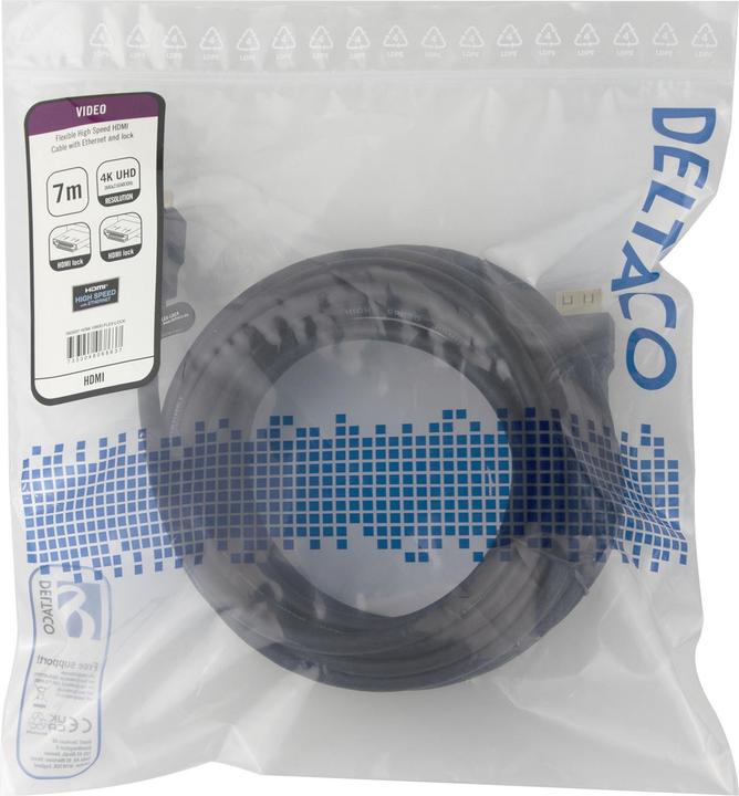Image du produit Deltaco HDMI-1060D-FLEX-LOCK