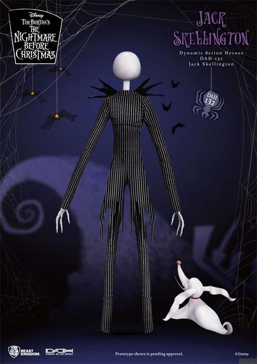Produktbild Beast Kingdom Nightmare before Christmas 8ction Heroes Actionfigur 1/9 Jack 21 cm