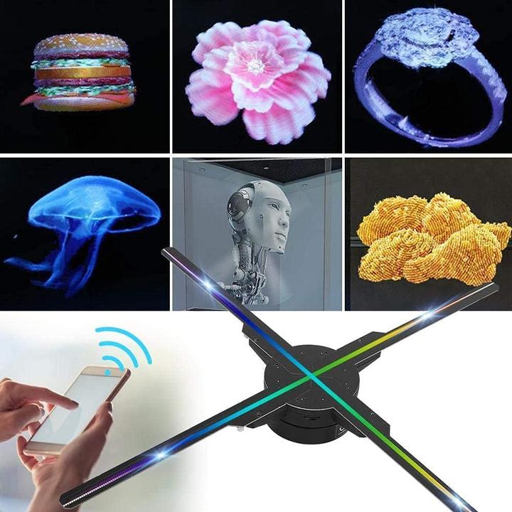 Immagine prodotto OBA 3D-Hologramm-Projektor ‎ZH03-HDmit WiFi und Bluetooth