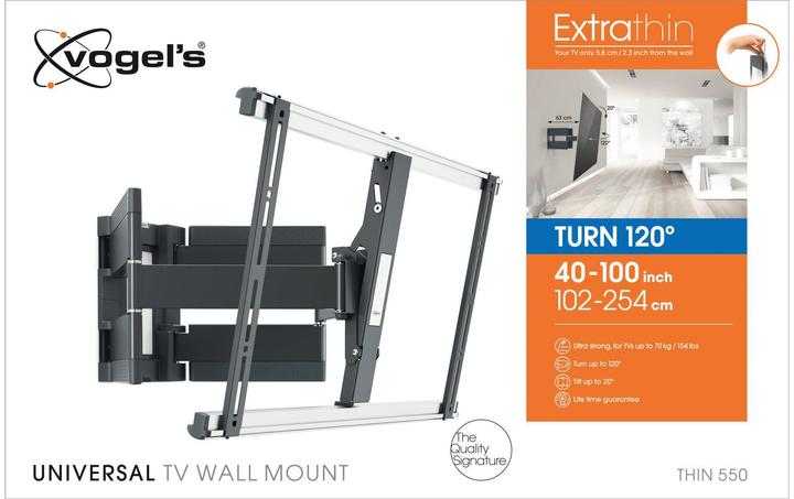 Image du produit Vogels Mince 550 (Mur, 100", 70 kg)