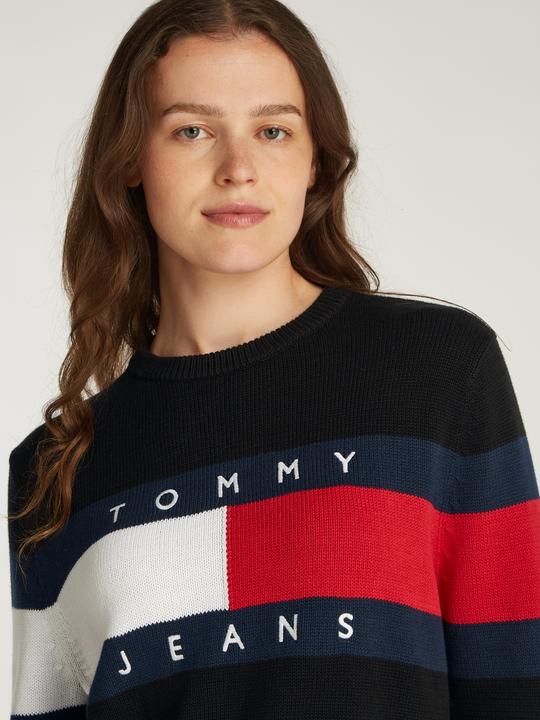 Produktbild Tommy Jeans Tjw Center Flag Sweater Ext (S)