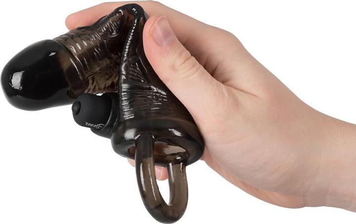 Actual product image Rebel Penis Sheath With Testicle Ring And Vibro Bullet