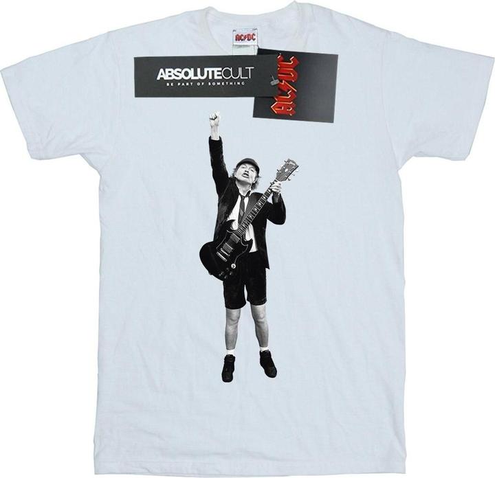Actual product image AC/DC Boys Angus Young Cut Out T-Shirt (140, 146)
