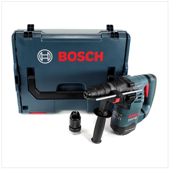 Produktbild Bosch Professional Bosch GBH 3-28 DFR Professional Bohrhammer mit Wechselfutter in L-Boxx mit 4 tlg. SDS Plus Bohrer (Netzbetrieb)