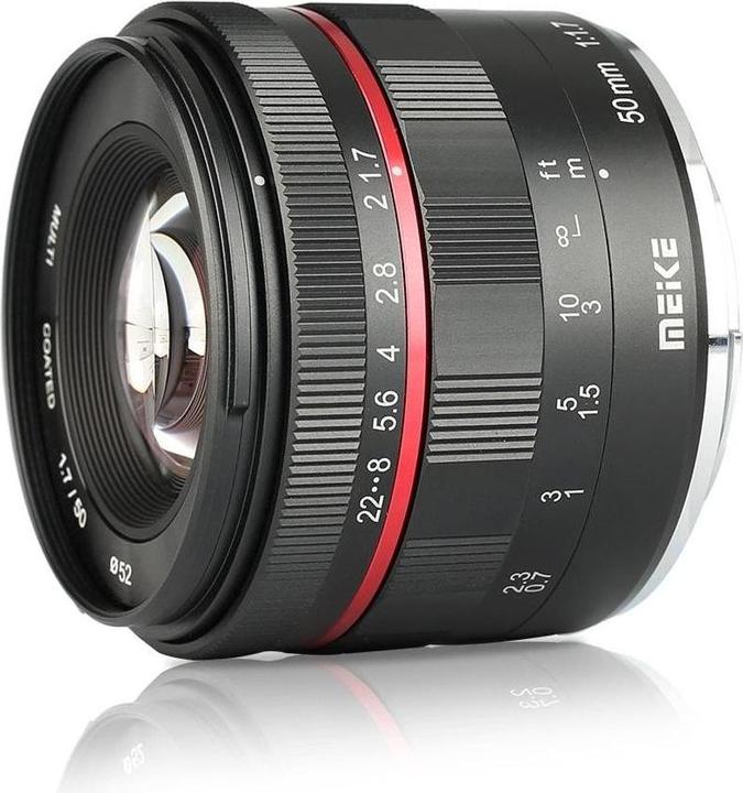 Immagine prodotto Meike 50mm f/1.7, Canon RF (Canon RF, APS-C / DX)