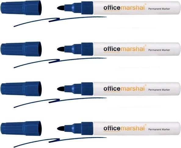 Produktbild Office Marshal Boardmarker (Blau, 3 mm, 10 x)