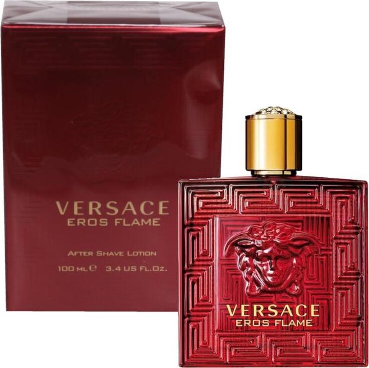 Actual product image Versace Eros - Flame After Shave Lotion (Lotion, 100 ml)