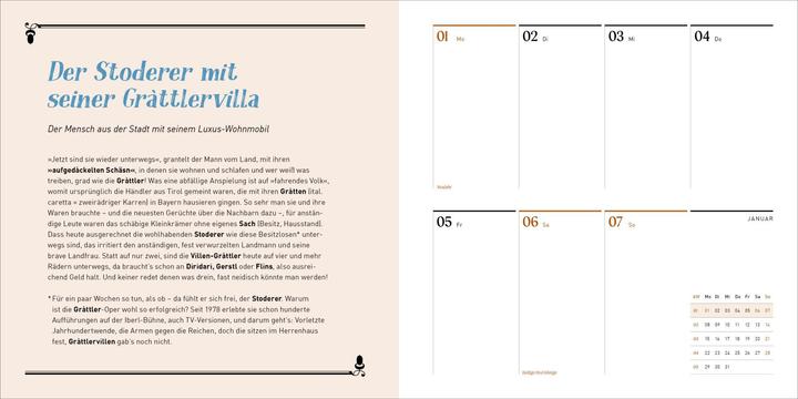 Produktbild Zefix! Tischkalender 2024 (21 x 21 cm, Harter Einband, Deutsch)