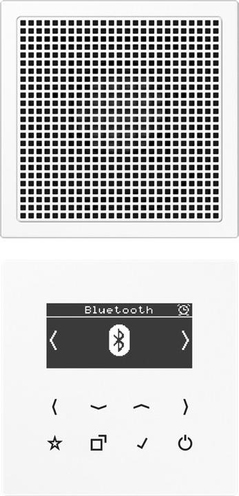 Produktbild JUNG Smart Radio DABLS1BTWW DAB+ m. Bluetooth-Set Mono (Radio Tuner)
