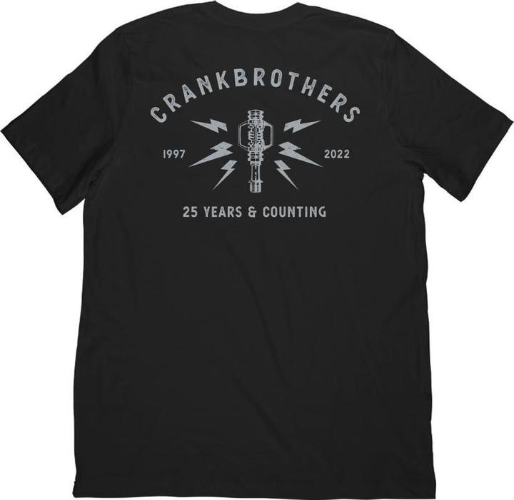 Produktbild Crankbrothers 25th Anniversary Edition T-Shirt Men, black/light gray, S (S)