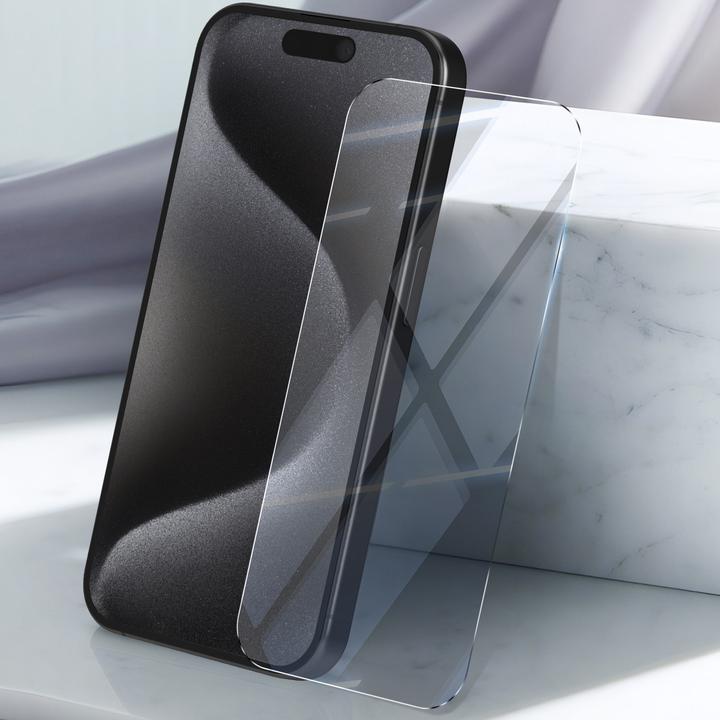 Image du produit Mayaxess Film pour écran CrystalGuard (1 pièce(s), Apple iPhone 15 Pro)