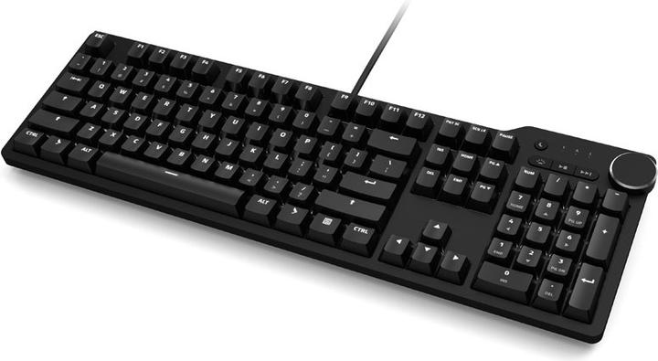 Produktbild Das Keyboard 6 Professional, US-Layout (ISO), MX-Blue - schwarz (US, Kabelgebunden)