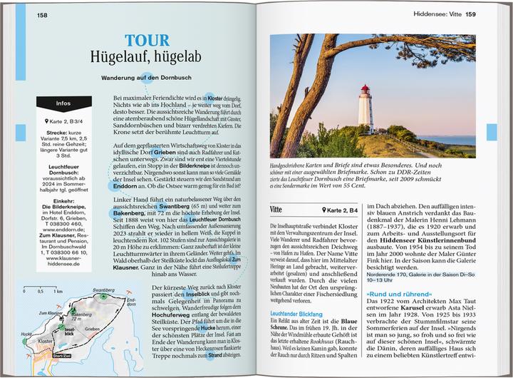 Image du produit Reise-Taschenbuch Reiseführer Ostseeküste Mecklenburg-Vorpommern (Allemand, Claudia Banck, 2024)