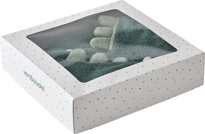 Image du produit Vertbaudet Serviette de bain à capuche & gant de toilette pour bébé DRAGON