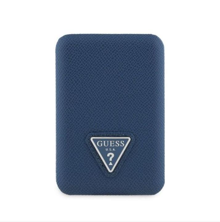 Guess Power bank uess PU Grained Triangle Logo MagSafe Powerbank 5000mAh Blue